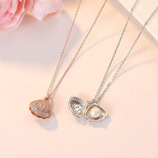 Women's Plant Beads Temperament Clavicle Chain Valentine's Day Necklaces