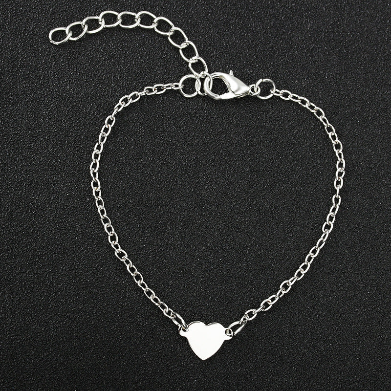 Heart Female High Sense Minority Simple Exquisite Bracelet