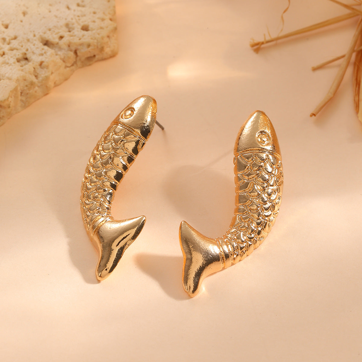 Women's Pair Yu Cute Simple Fun For Vintage Ocean Style Earrings