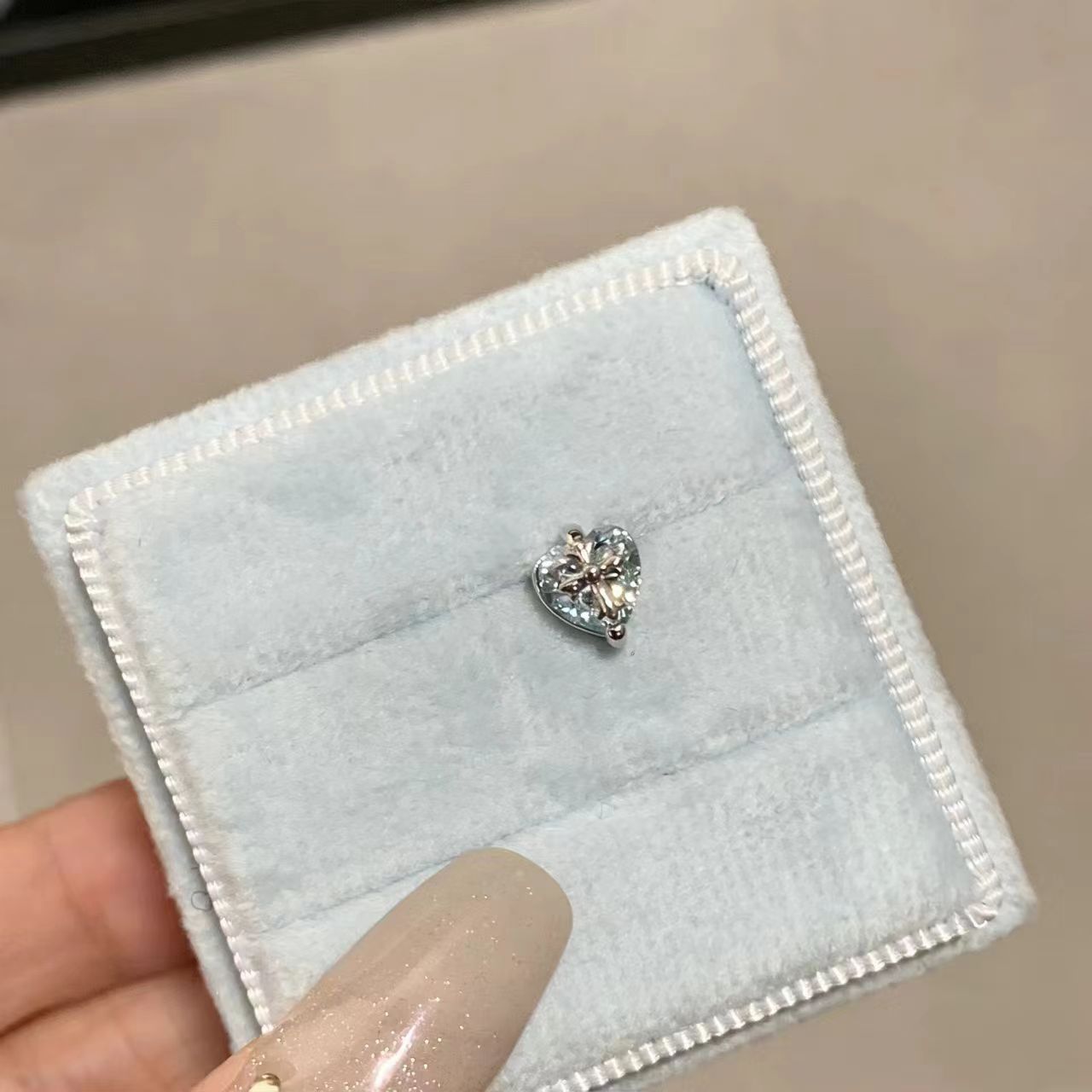Ear Bone Clip High-grade Atmosphere Full Stud Earrings