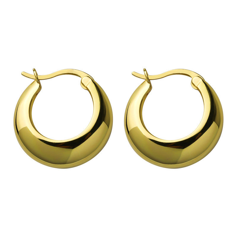Women's Summer Light Luxury High-grade Simple Ear Earrings