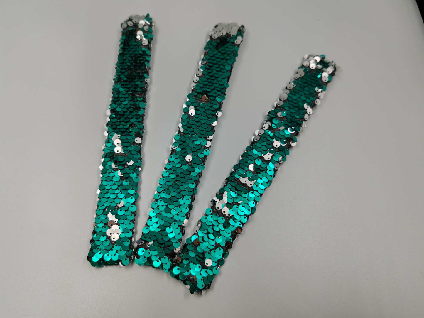Children's Sequined Mermaid Pop Wrist Strap Holiday Rings