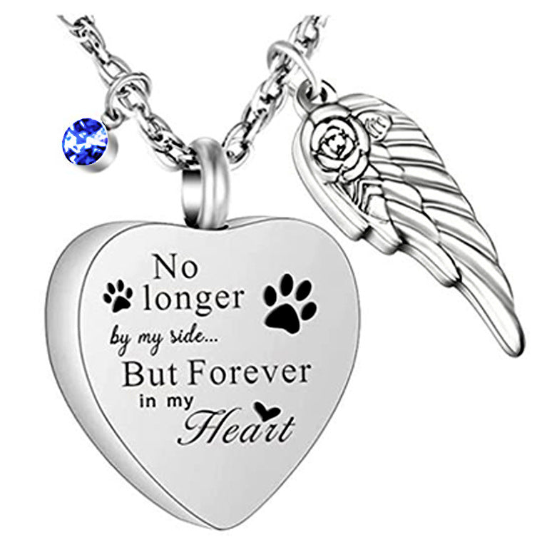 Relatives Pet Put Ashes Hair Perfume Stainless Steel Pendants