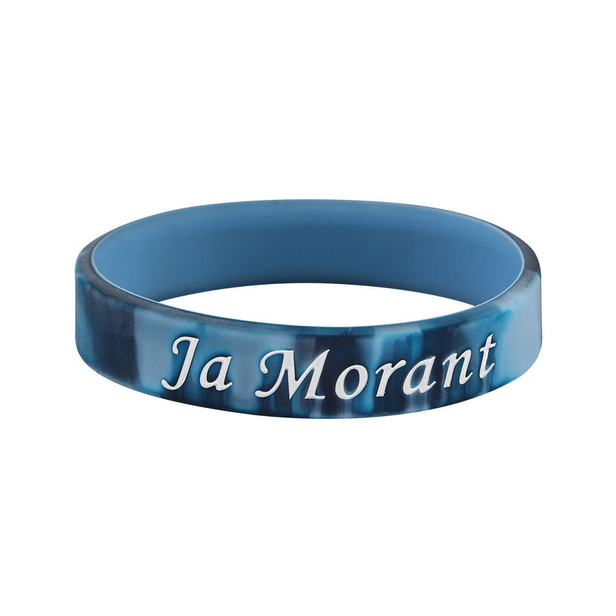 Star Concave Thickened Silicone Kobe James Basketball Bracelet