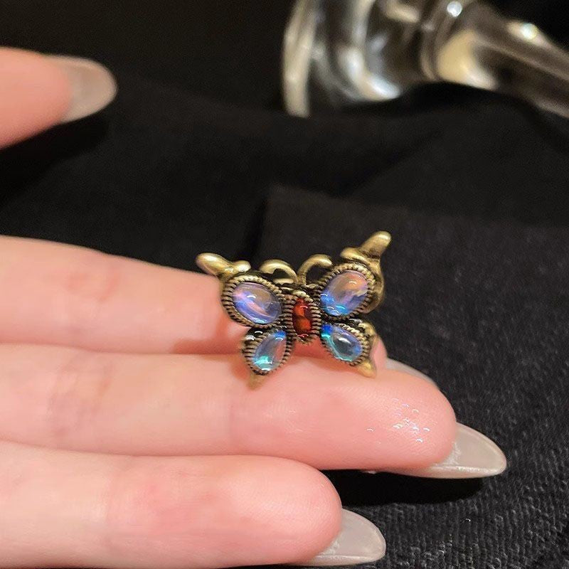Female Niche Design Combination Sweet Cool Simple Ring