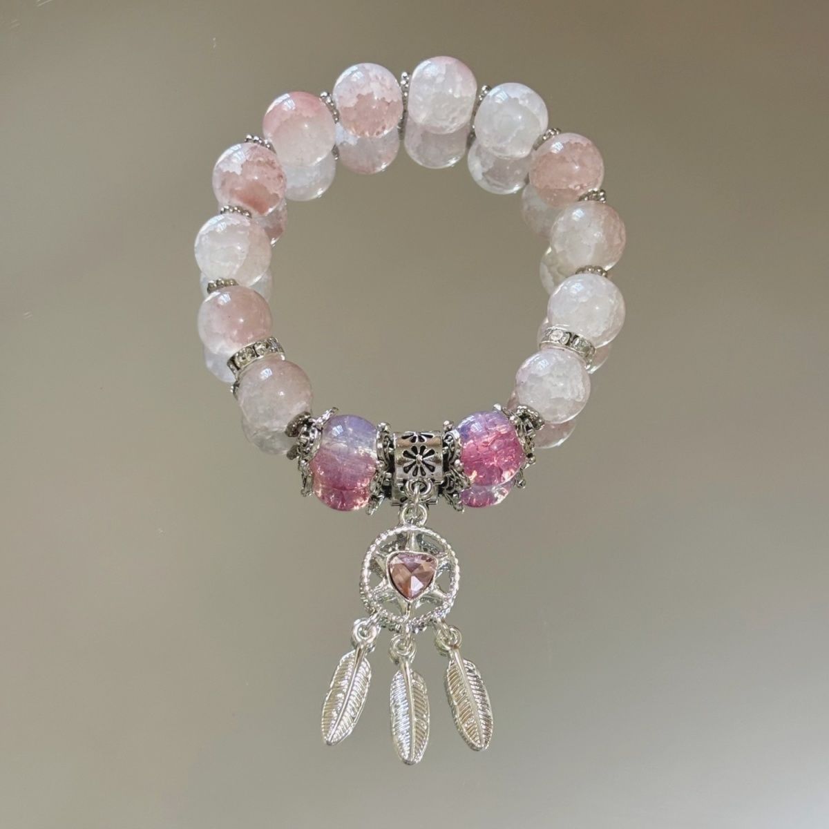 Chinese Female Design Ice Transparent Glaze Bracelets