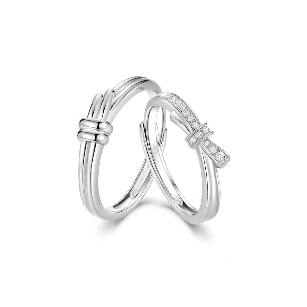 Couple Versatile Special Interest Light Luxury High Ring