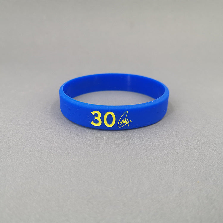 Basketball Kobe James Curry Sports Wristband Custom Luminous Bracelets