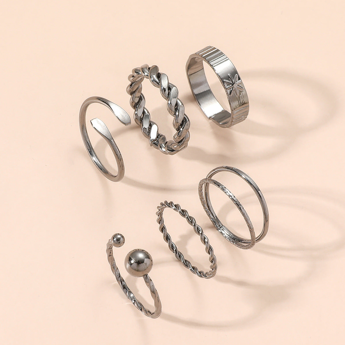 Women's Butterfly Open More Than Knuckle Sets Of Ring