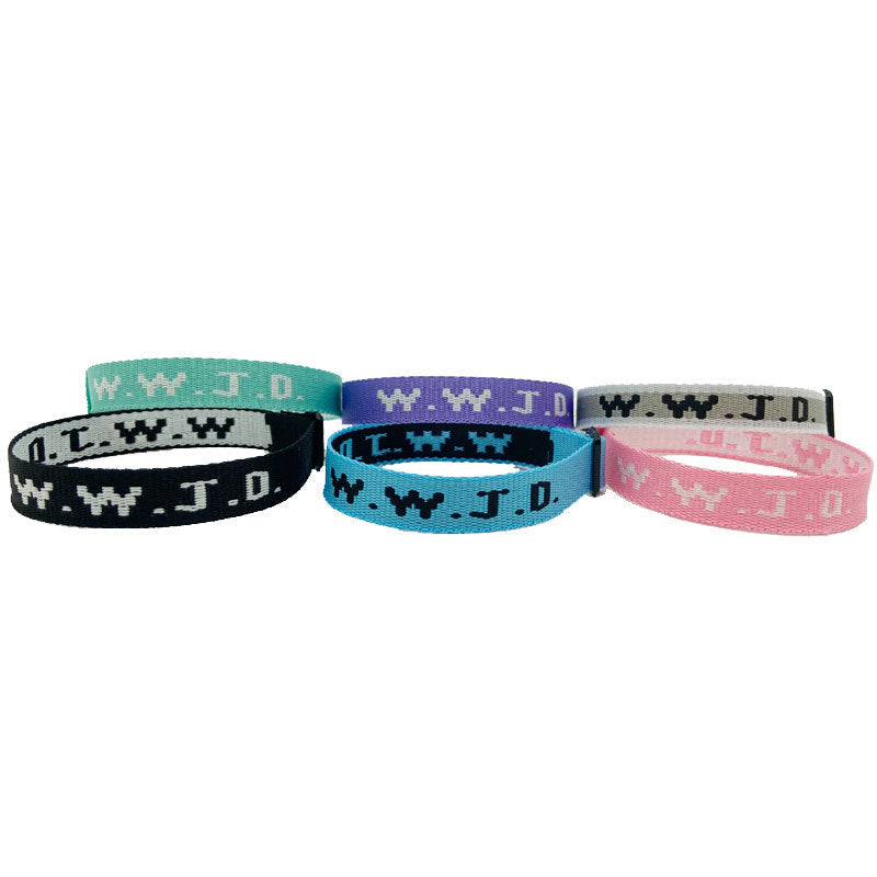 Jacquard Printing Wristband Unisex Wrist Strap For Bracelets