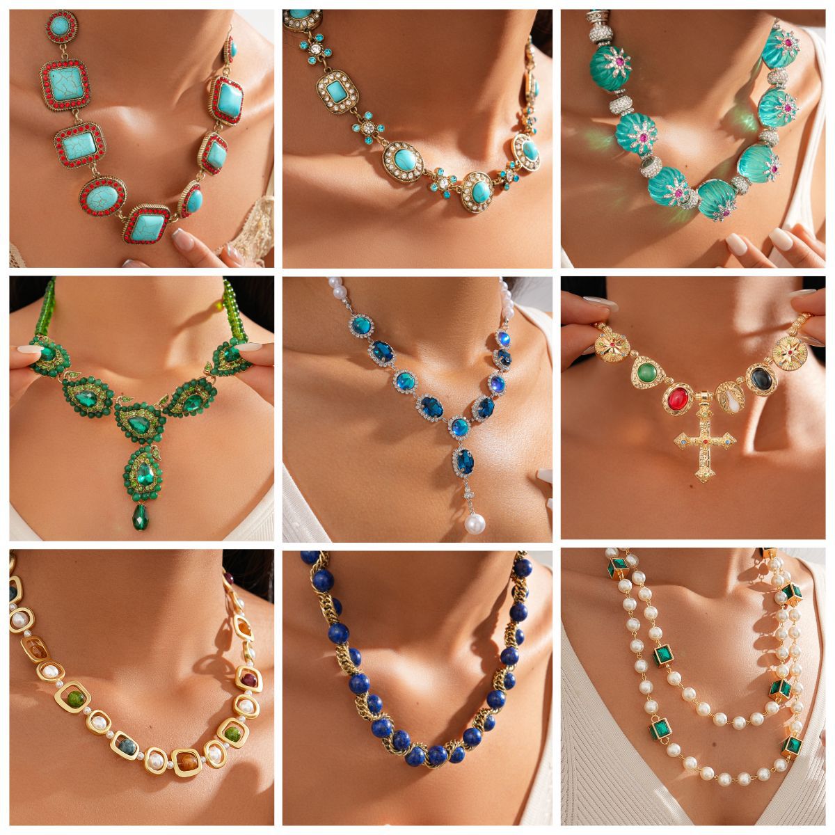 Clavicle Chain Temperament Trend Retro Easy Necklaces