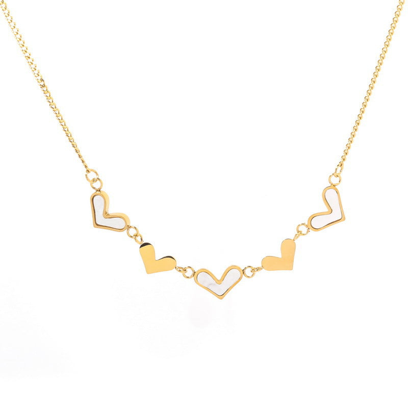 Love Titanium Steel No Fading Light Luxury Necklace