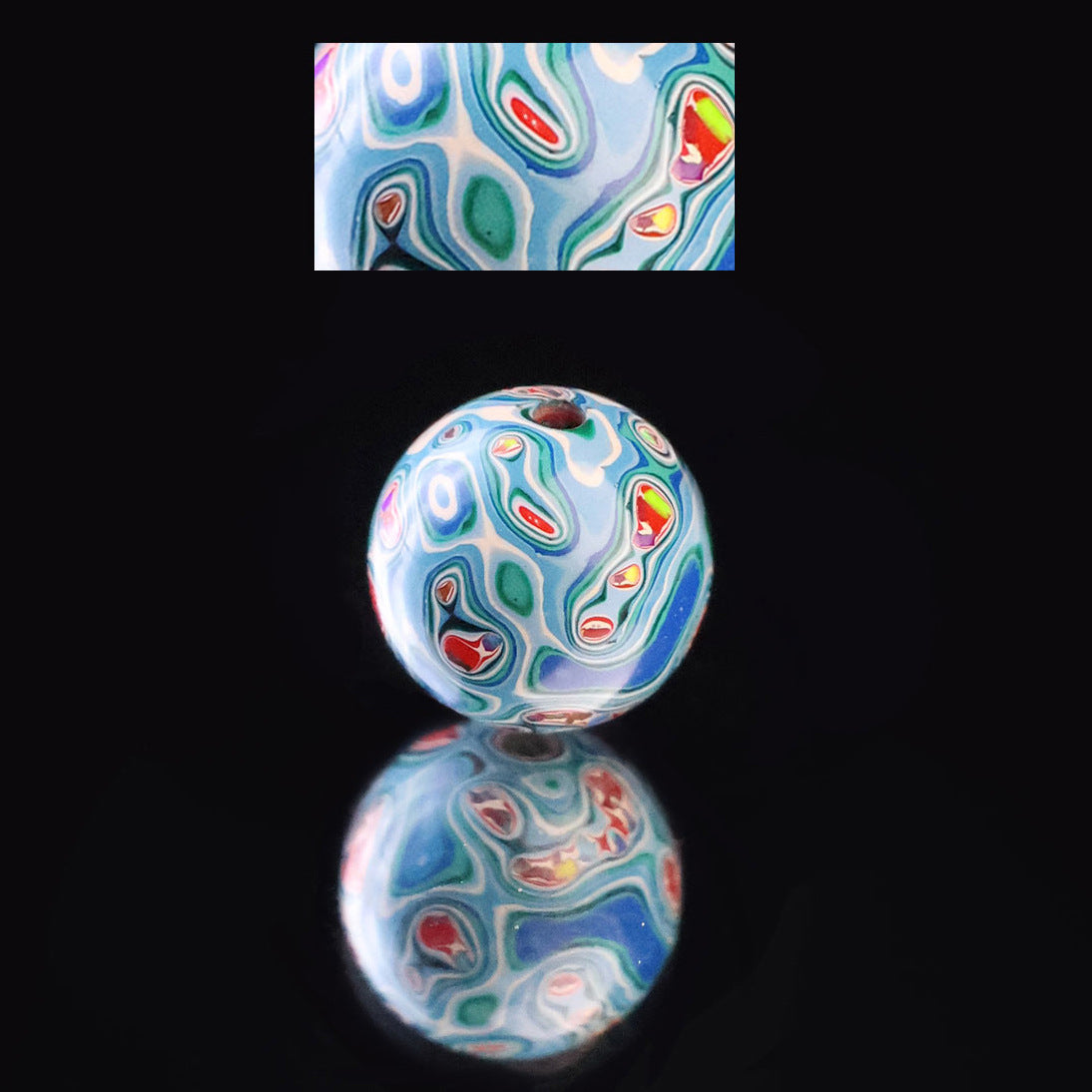 Paint Beads Opal Loose Wooden Beaded Rosewood Embryo Single Bracelets