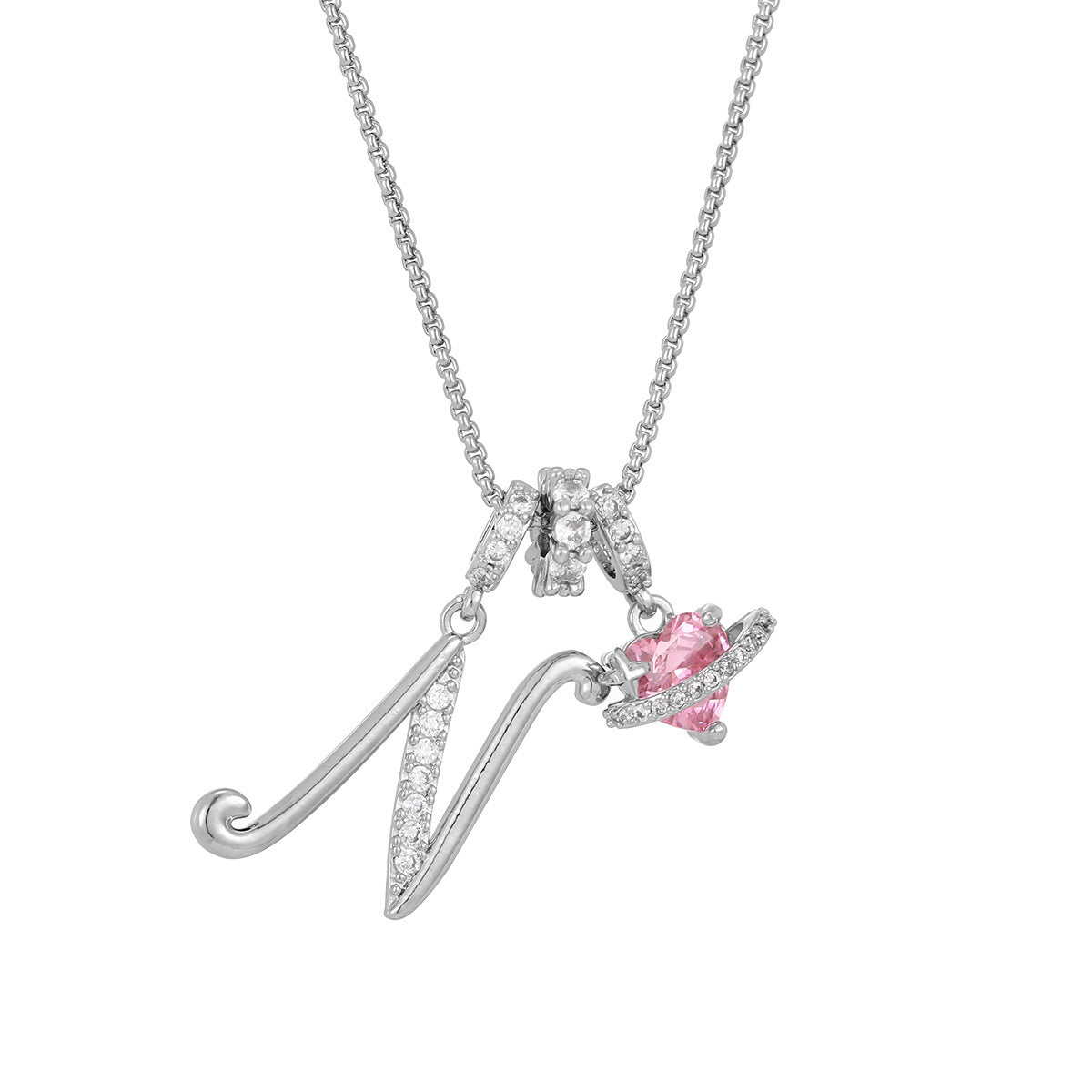 Dopamine English Letter Light Luxury Minority Necklaces