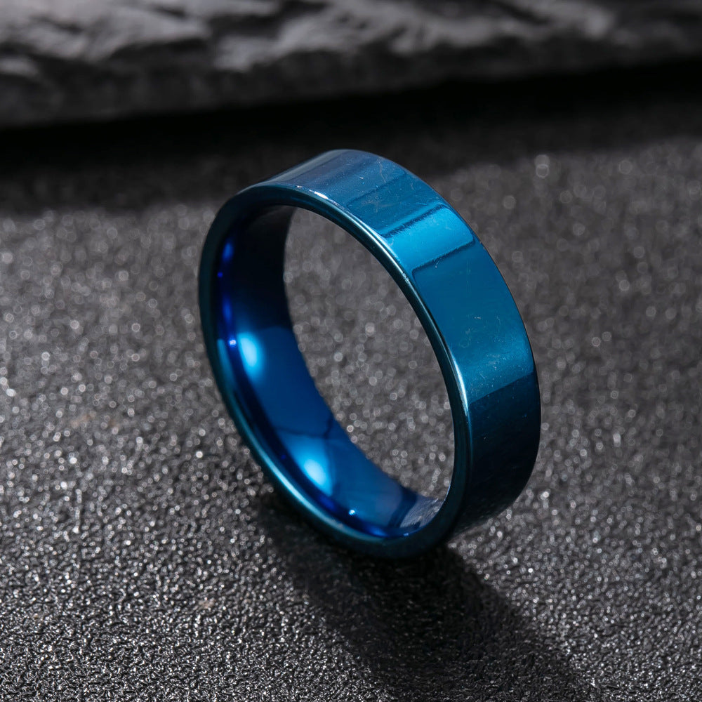 Simple Inner Ball Outer Flat Surface Couple Ring
