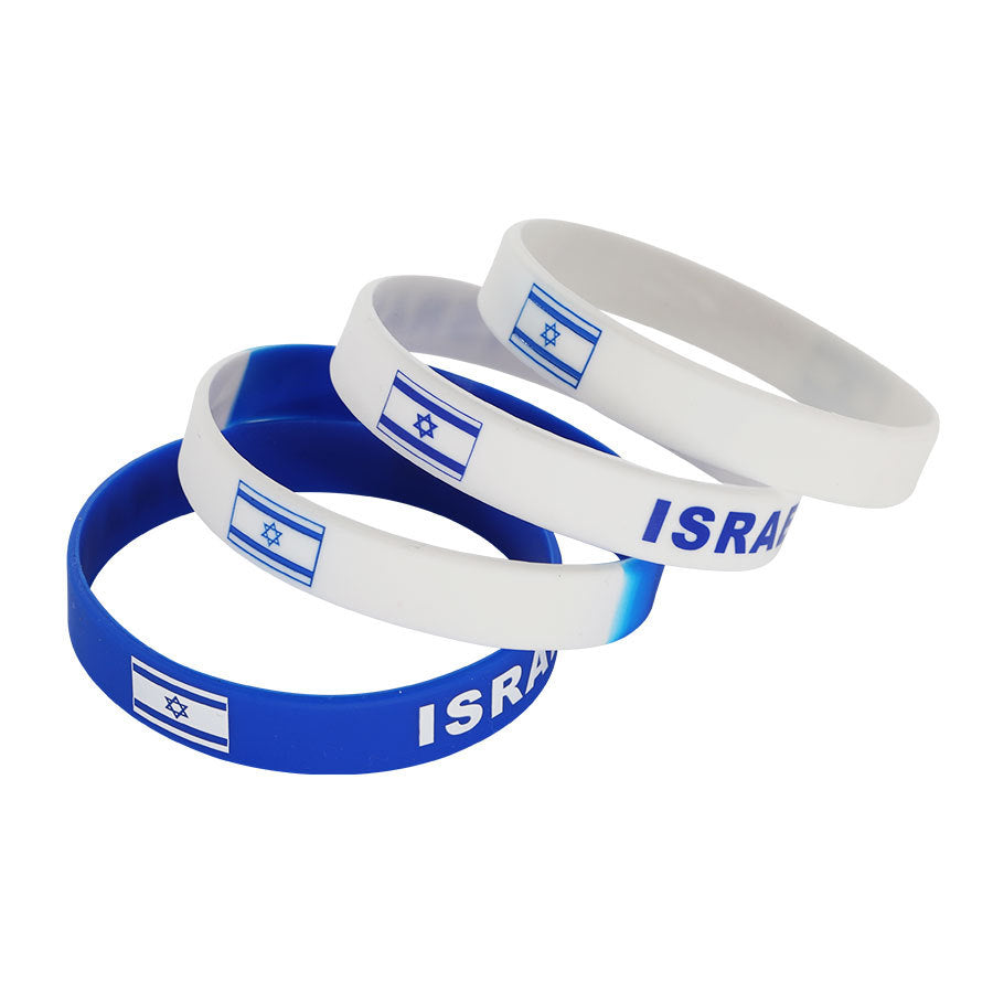 Israel Flag Sports Games Energy World Cup Football Fans Bracelets