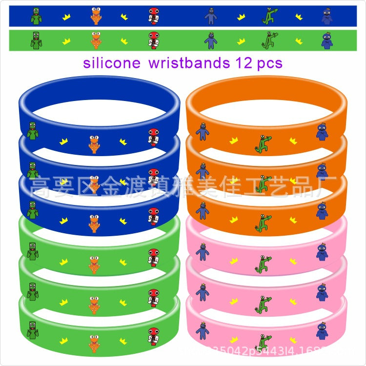 Cartoon Silicone Anime Surrounding The Game Wrist Bracelets