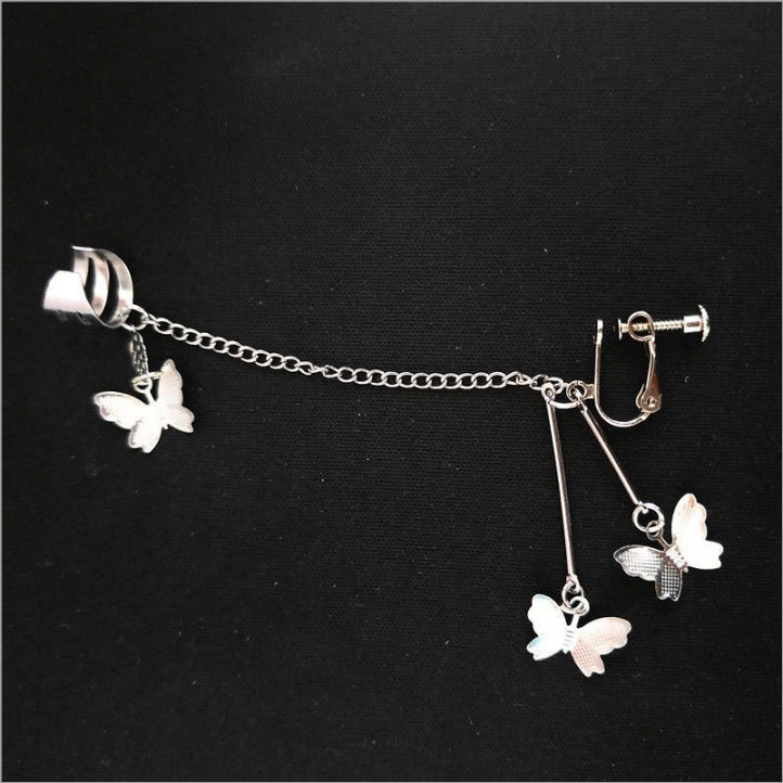 Match Sets Of Cute Finely Inlaid Girly Ear Stud Earrings