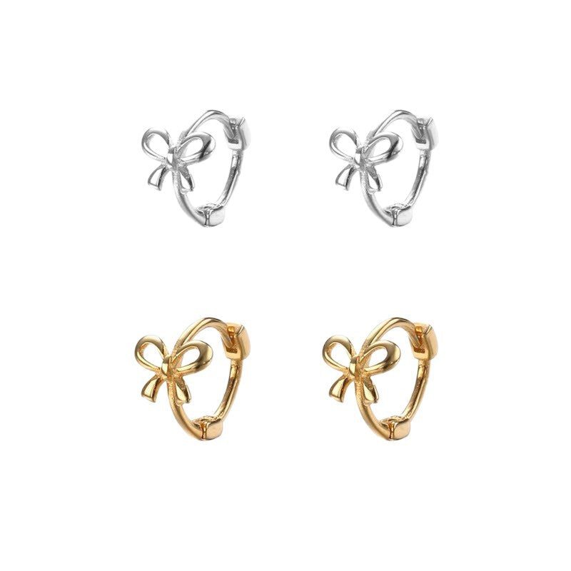 Women's Small Ear Clip Cute Sweet Design High-grade Earrings