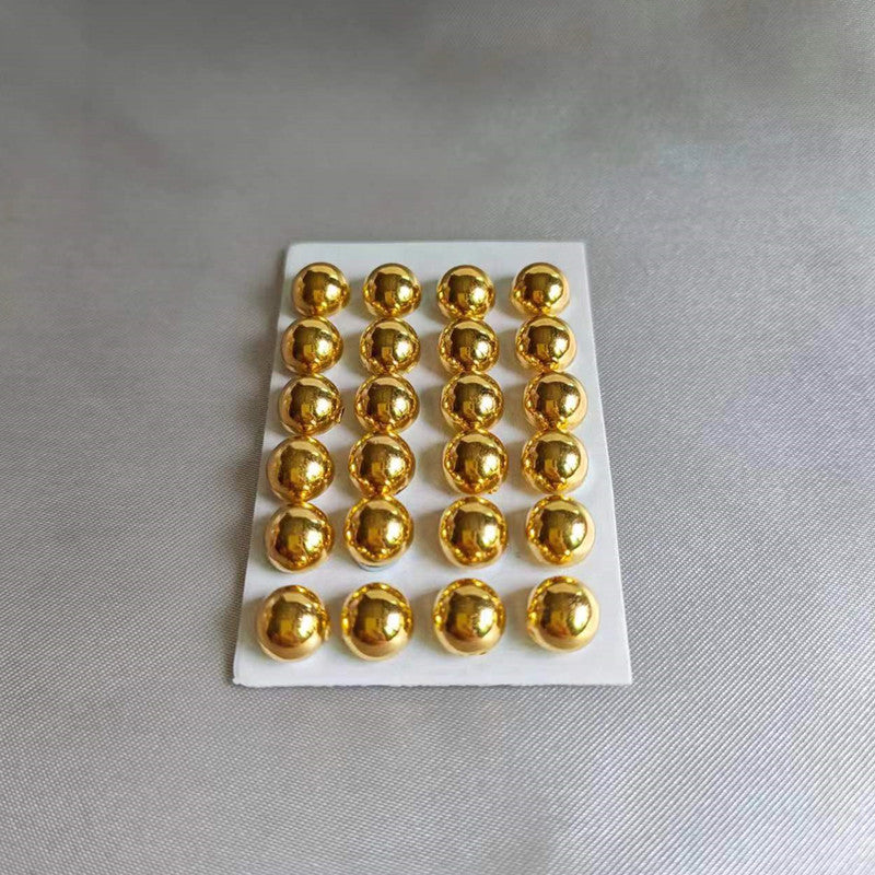 Magnetic Brooch Scarf Clasp Veil Buckle Stud Earrings