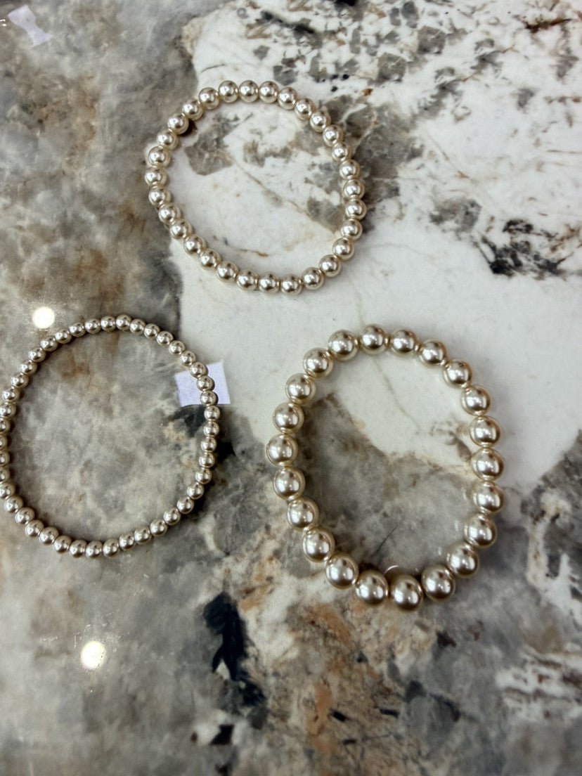 Women's Mousse Pearl For Special Interest Light Luxury Trendy Fashion Manta Bracelet