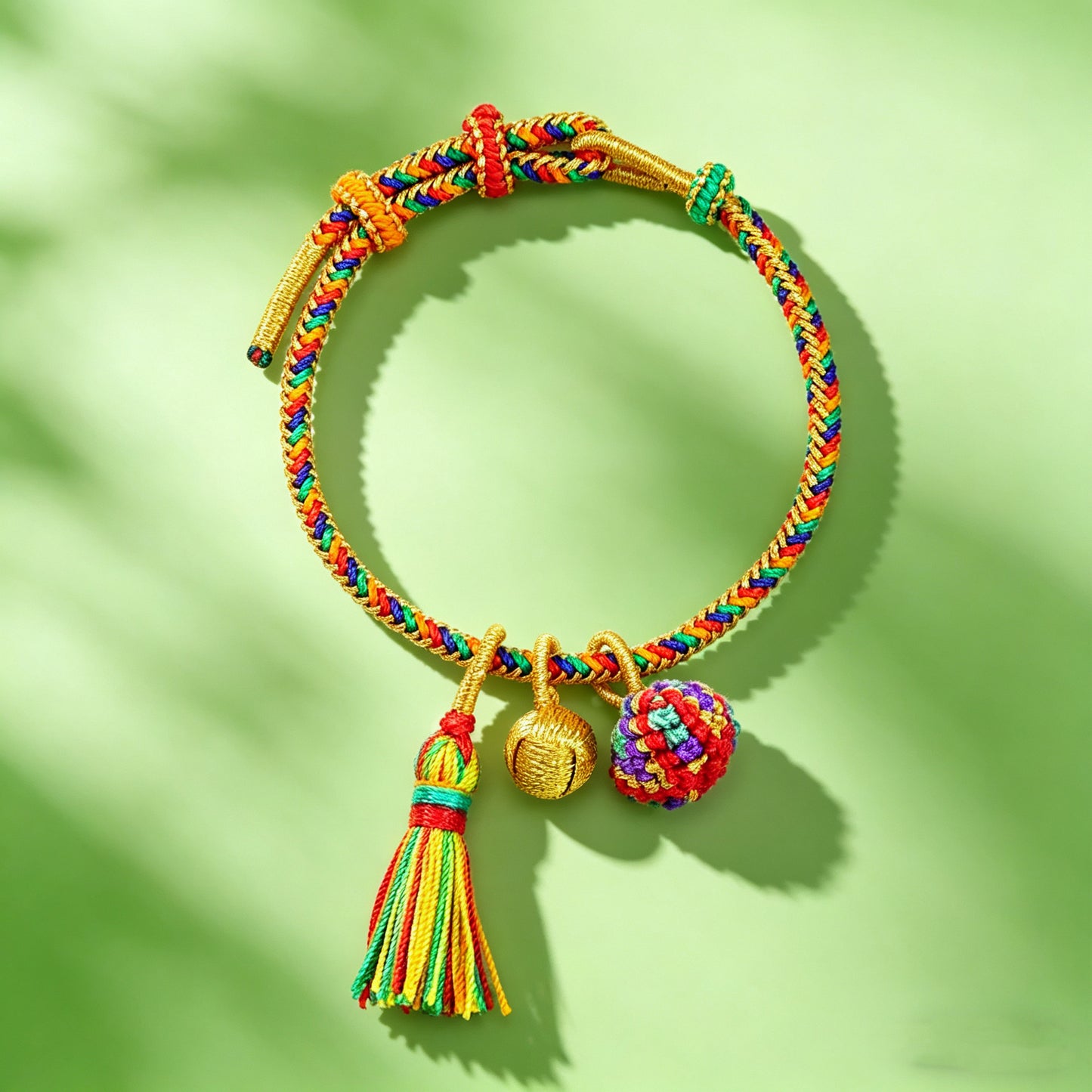 Children's Dragon Boat Festival Colorful Rope Carrying Strap Hand-woven Tiger Sachet Bracelets