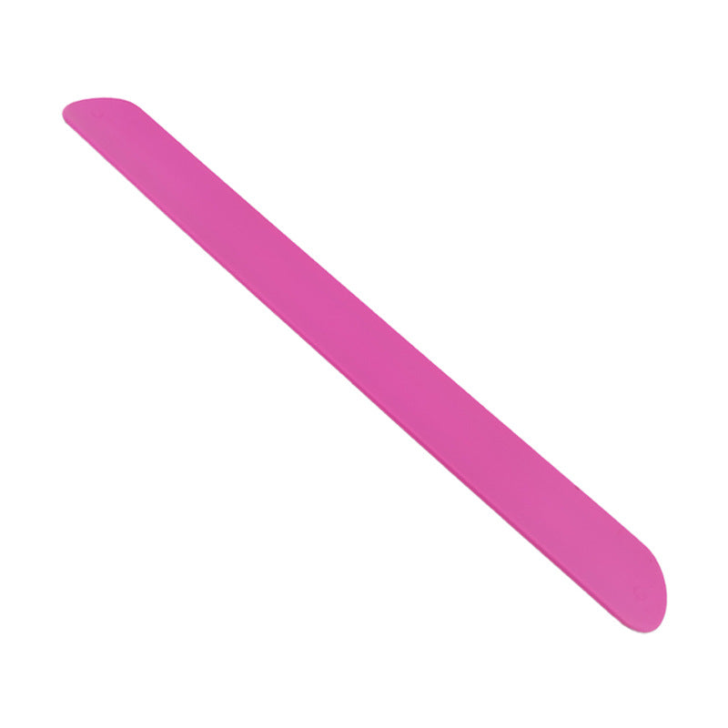 Solid Color Silicone Gel Slap Wristband Pat Band Bracelet