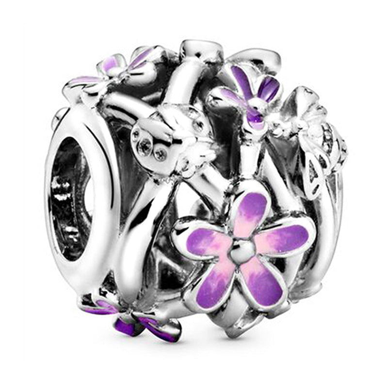 Innovative Stylish Pink Beaded Daisy Fashion Jewelry Accessories