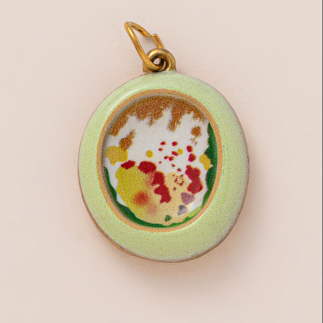 Women's Stainless Steel Bird Flower Parts Vacuum Plating Gold Pendants