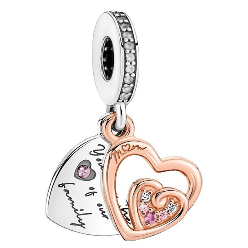 Beads Bead Dog's Paw Shining Heart Jewelry Accessories