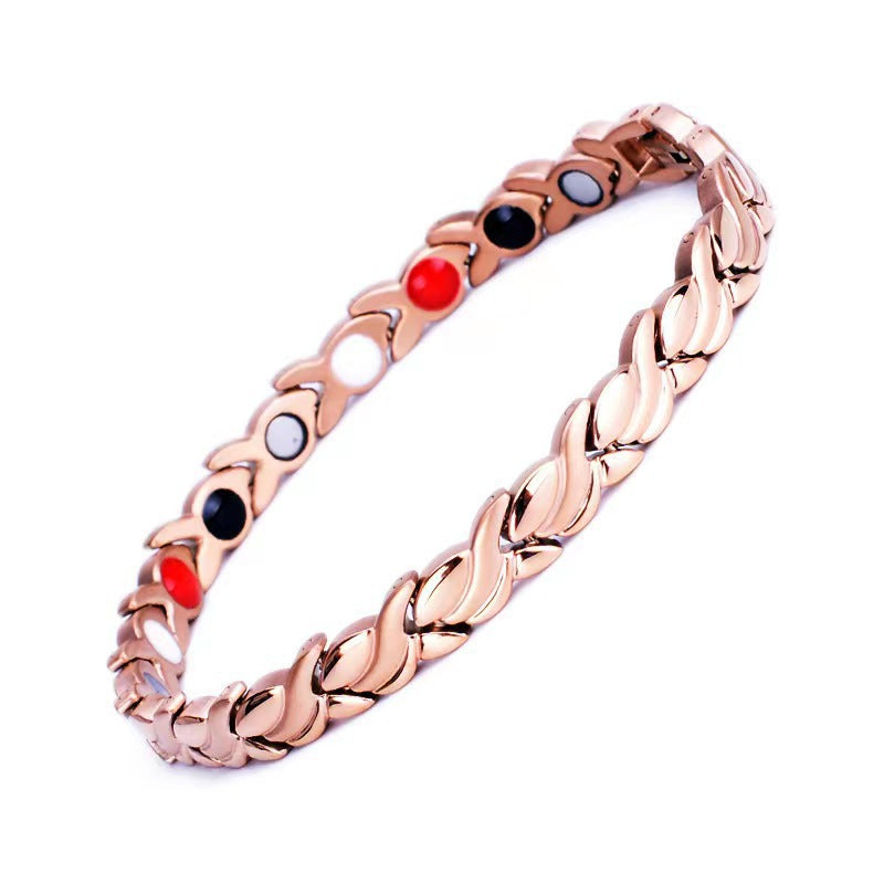 Men's Detachable Magnet Module Couple Magnetic Brace Bracelets