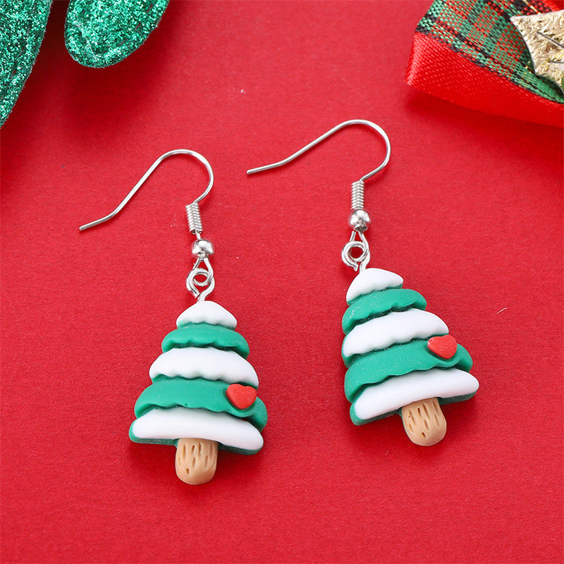 Creative Christmas Series Cute Fashion Exquisite Earrings