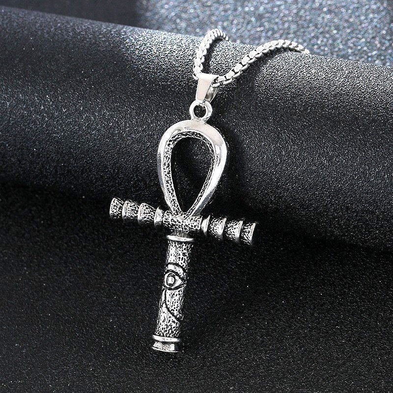 Punk Star Bone Saturn Halo Hipster With Personality Necklace