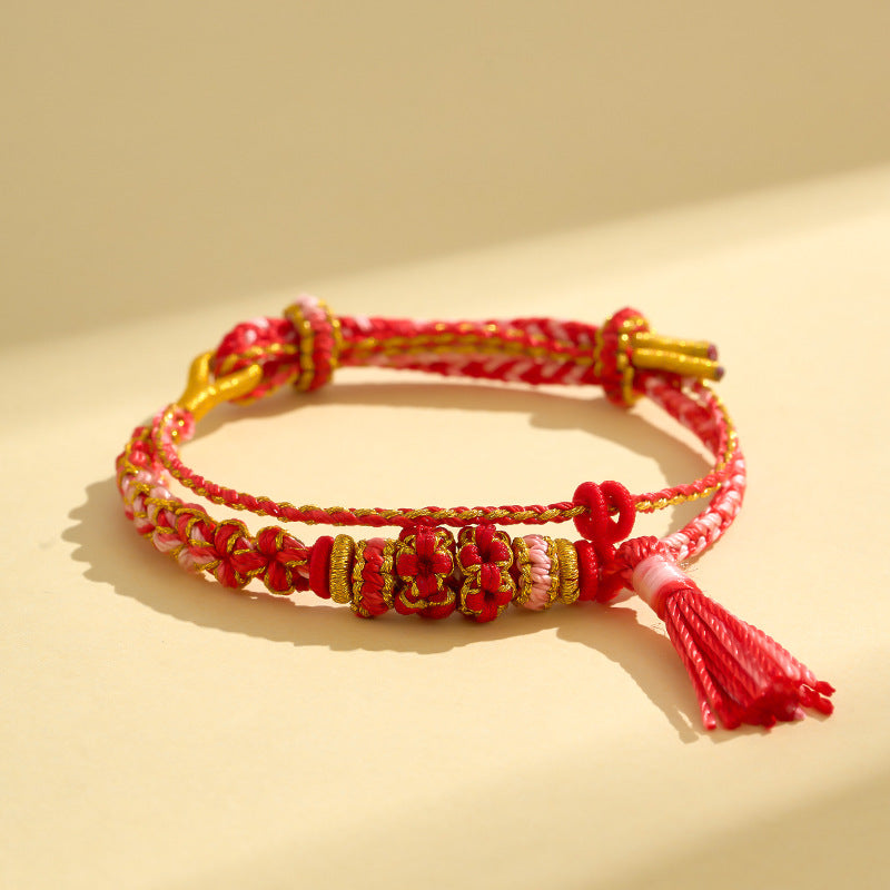 Children's Dragon Boat Festival Colorful Rope Hand-woven Small Bracelets