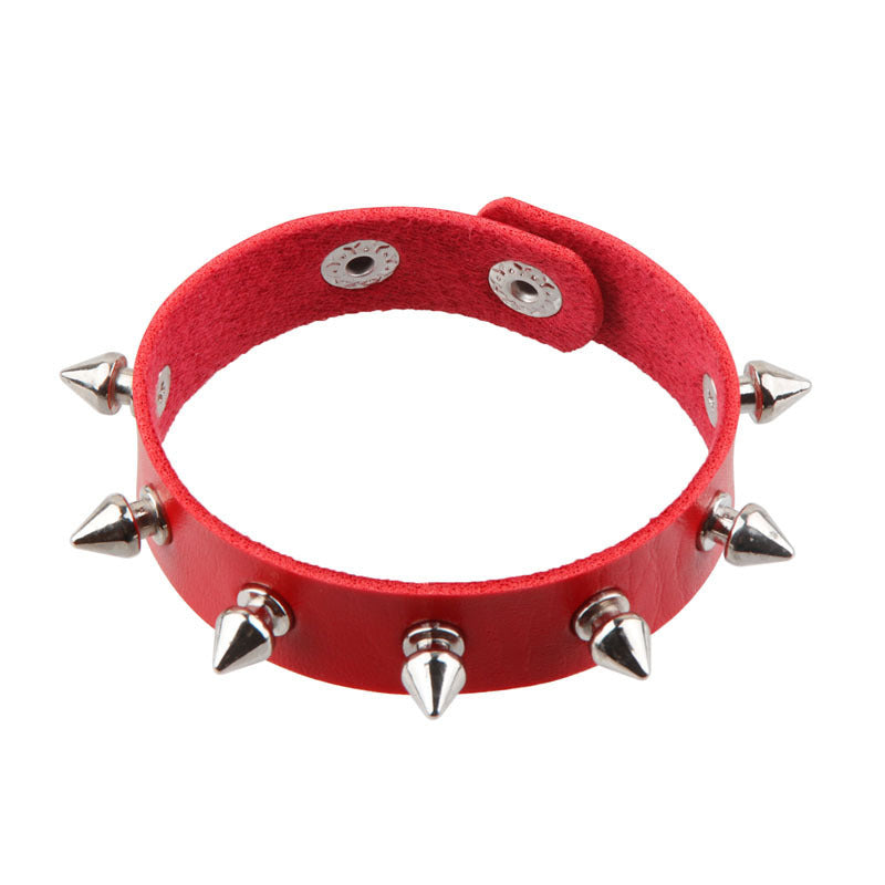 Shot Punk Rivet Nightclub Fashion Couple Exquisite Single Bracelets
