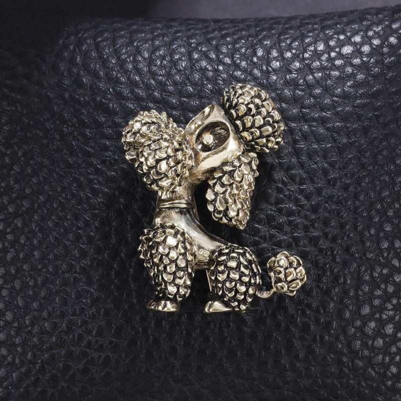 Men's Personalized Retro Animal Brooch Diamond Cartoon Lion Brooches