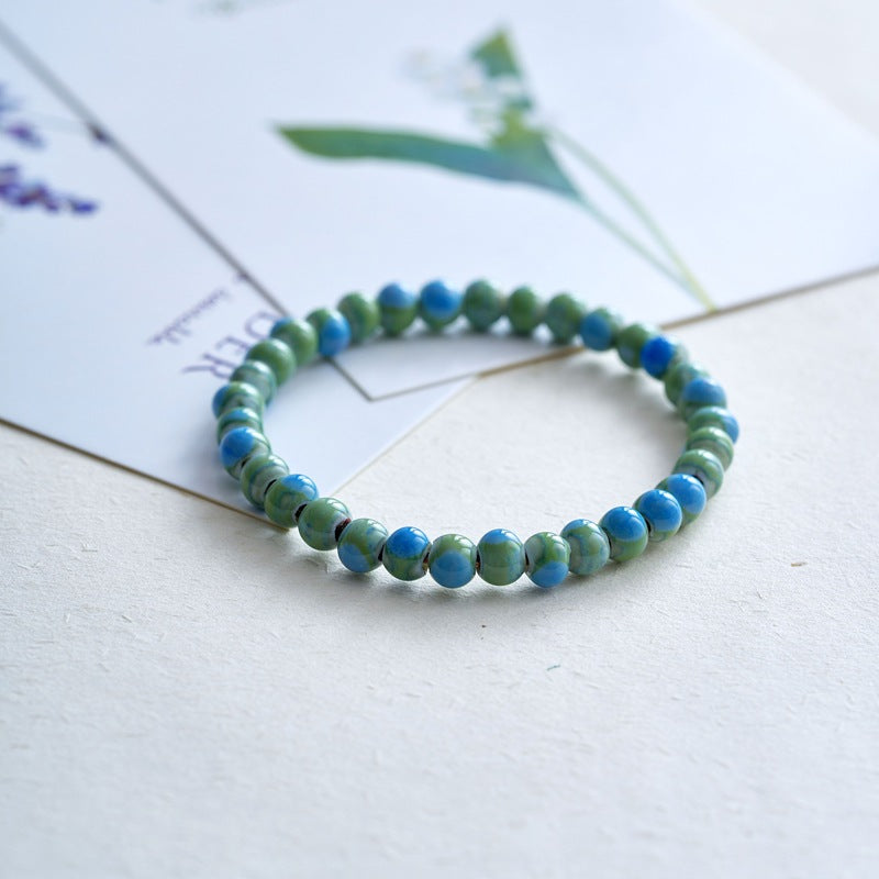 Single Circle Female Summer Ceramic Gift Bracelets