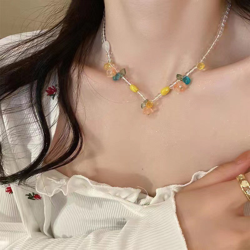 Female Niche Sweet Cute Girly Style Necklace