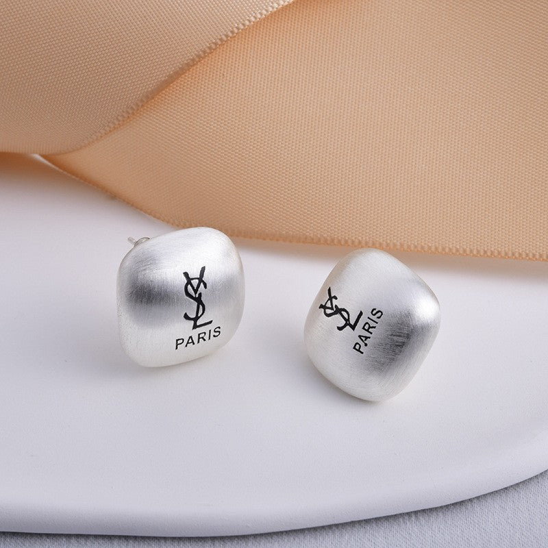 Women's Retro Aloofness Style Geometric Irregular Gold Niche Design Rings