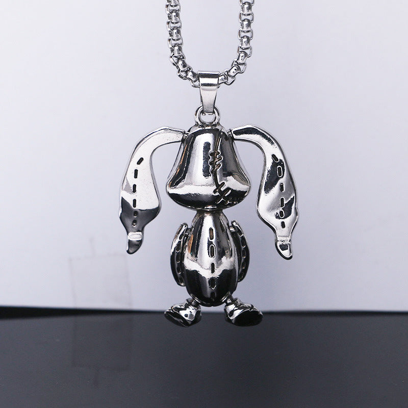 Women's & Men's Fashion Personality Street Hip Hop Simple Vintage Sweater Necklace