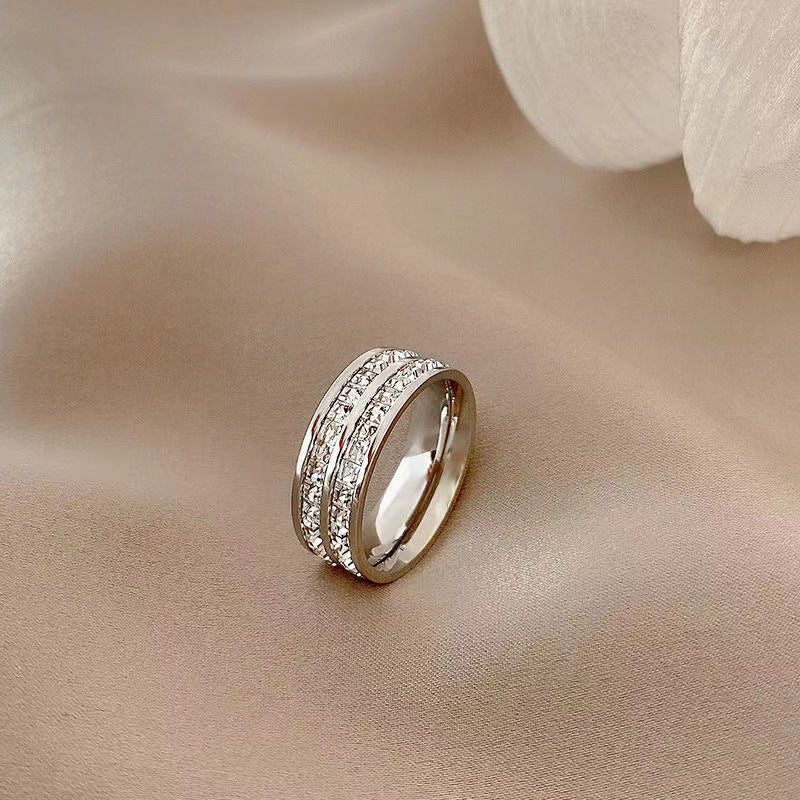 Female High-grade Sense Affordable Luxury Fashion Rings