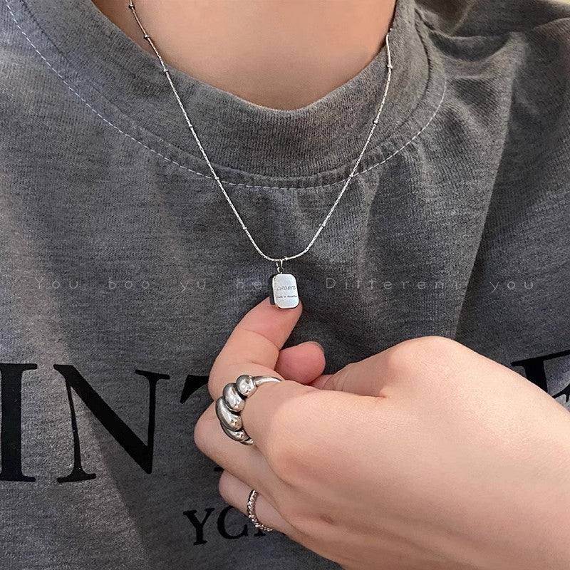 Women's Flower For Light Luxury Minority Design Vintage Sweater Chain Everyday Necklace