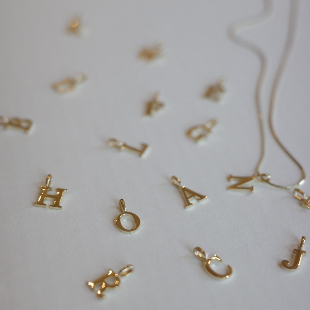Gold Plated Mini Plain Cute Small Clavicle Pendants