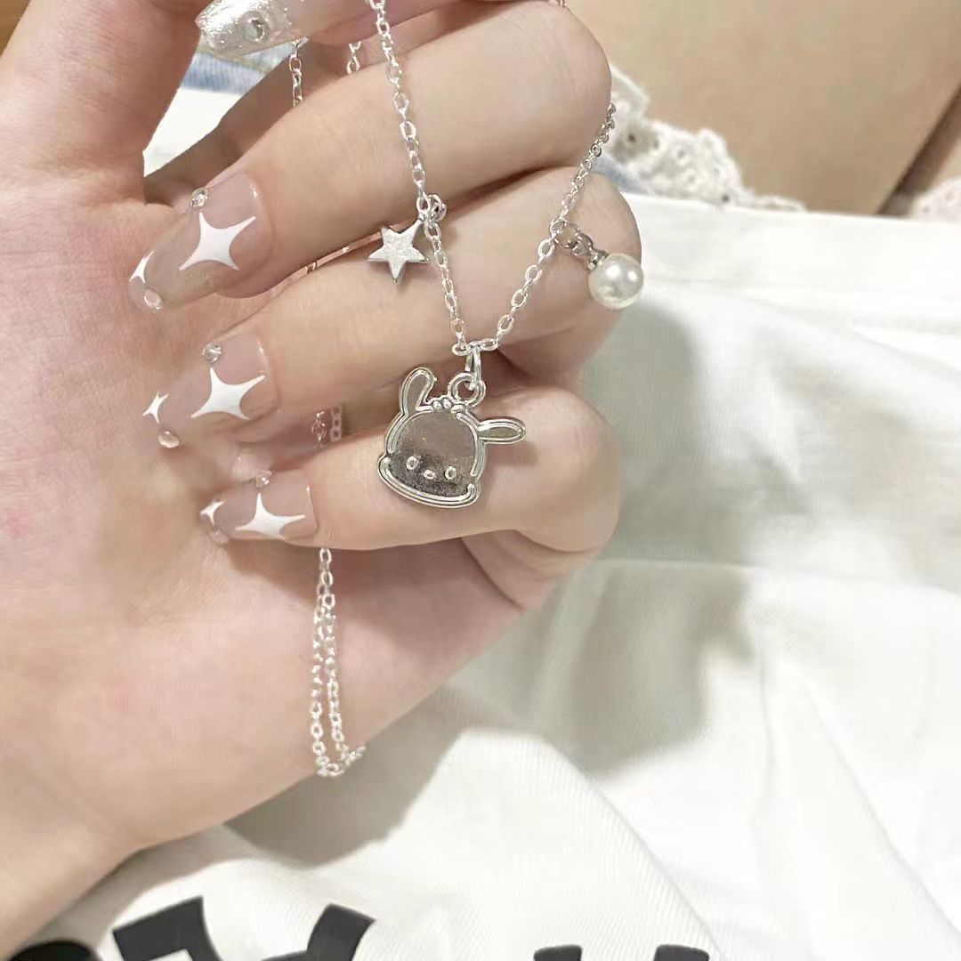 Sweet Cool Pacha Dog Female Cute Stylish Versatile Necklaces