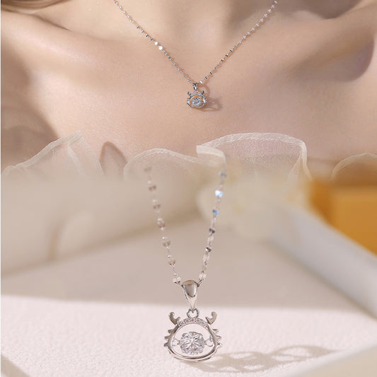 Women's Dragon Sterling Sier Design Light Luxury For Girlfriend Necklaces