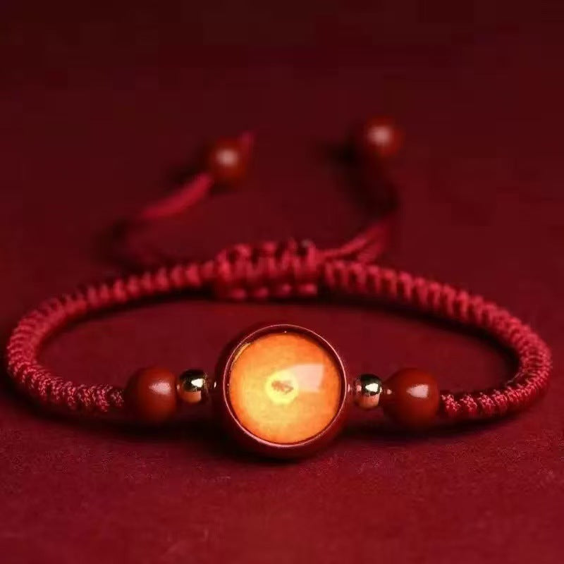 Cinnabar Carrying Strap Snake Life Mantra Green Tara Bracelet