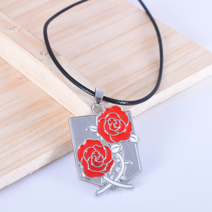 The Change Of Hot Blood Derivative Wings Sword Law One-horned Necklace