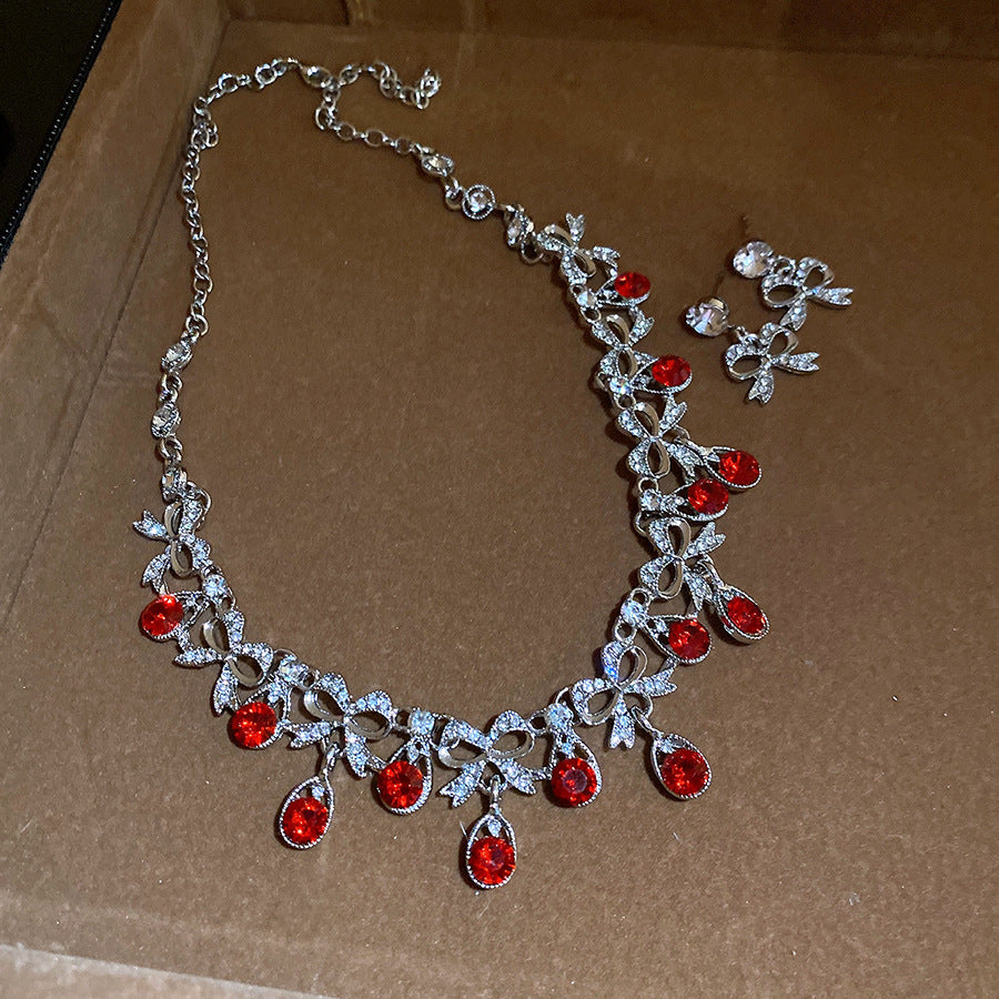 Elegant Drop Round Light Luxury Minority Necklaces