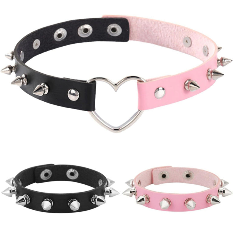 Style Punk Rock Leather Gothic Spike Trend Bracelets
