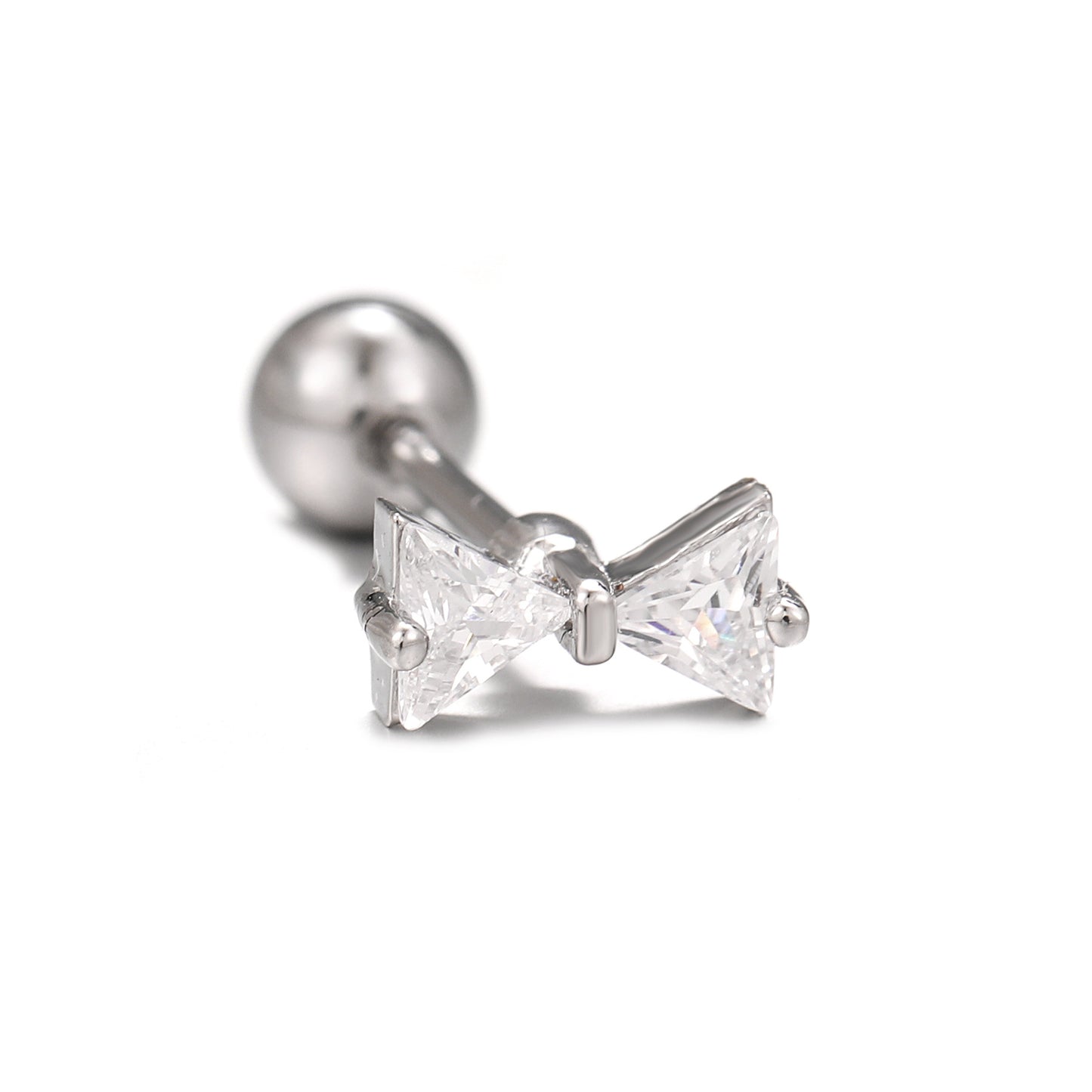 Love Heart Micro Inlaid Zircon Trendy Earrings